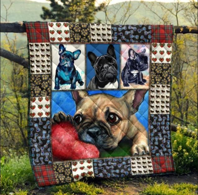 French Bulldog Put Your Dream Away Quilt Blanket DHC020120238TD
