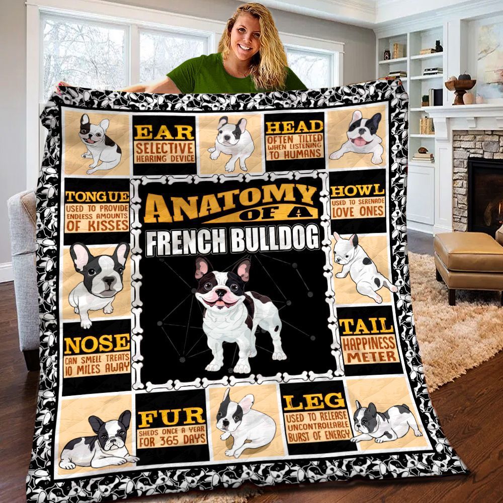 French Bulldog Quilt Blanket BBB110230DT