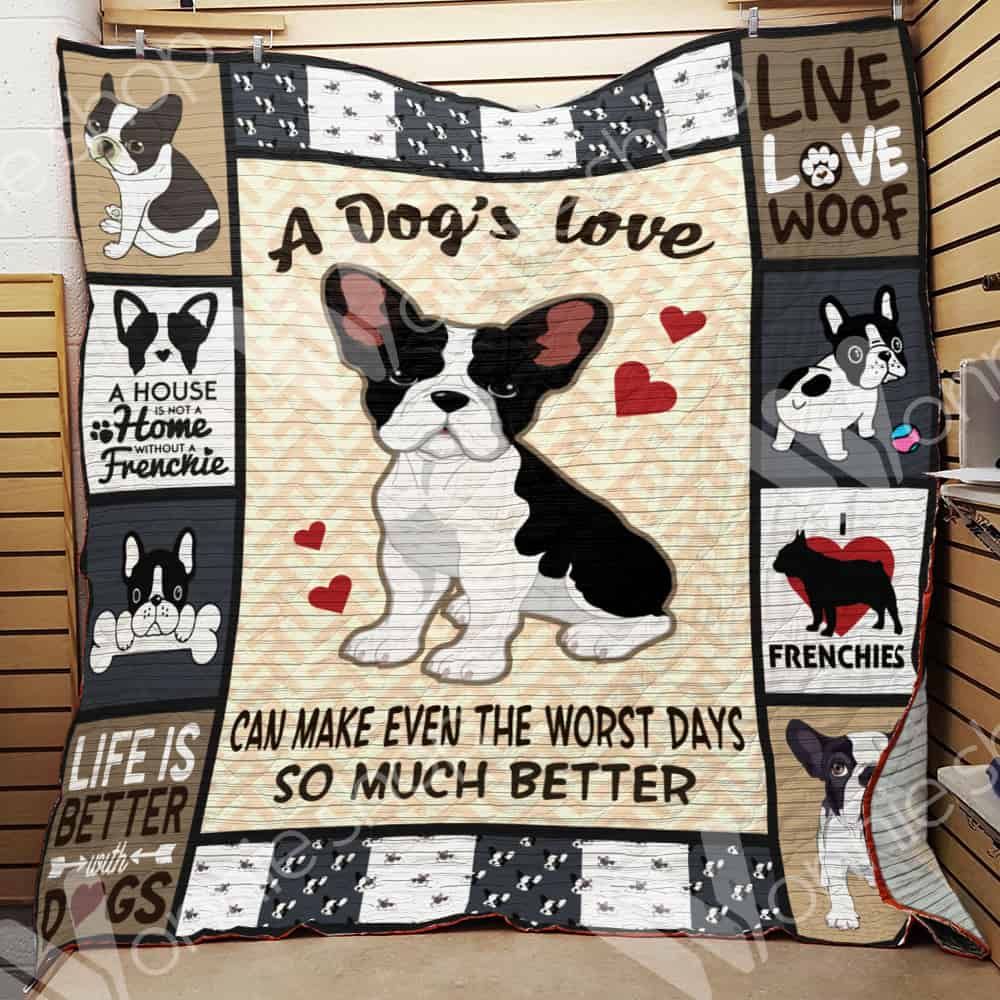 French Bulldog Quilt Blanket DHC0602632TD