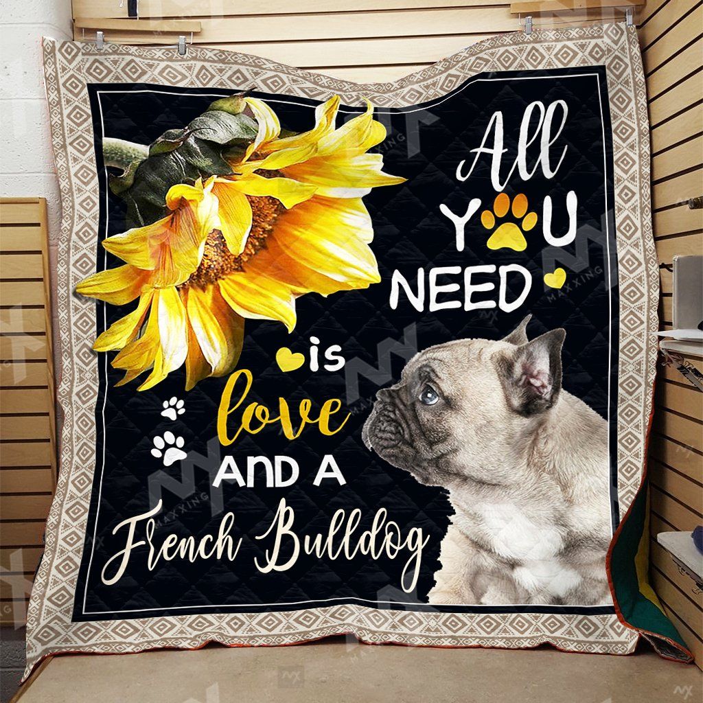 French Bulldog Quilt Blanket DHC07011000VT