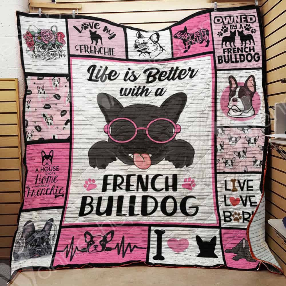French Bulldog Quilt Blanket DHC1002585TD