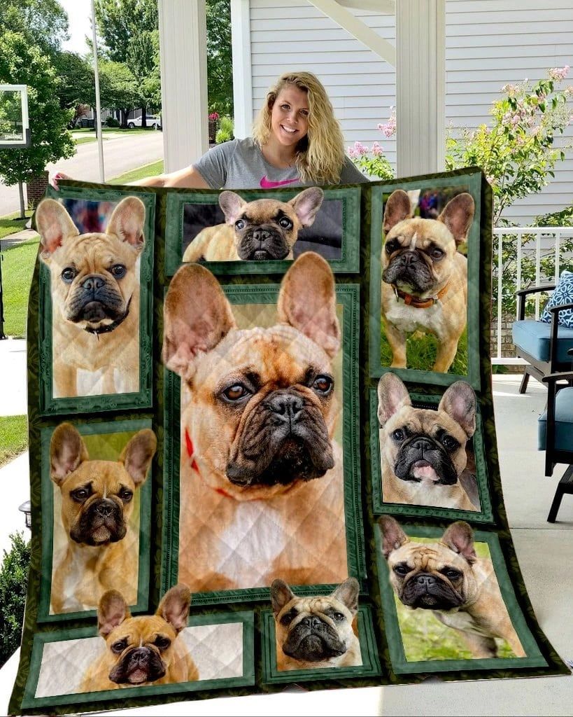 French Bulldog Quilt Blanket DHC13123988VT