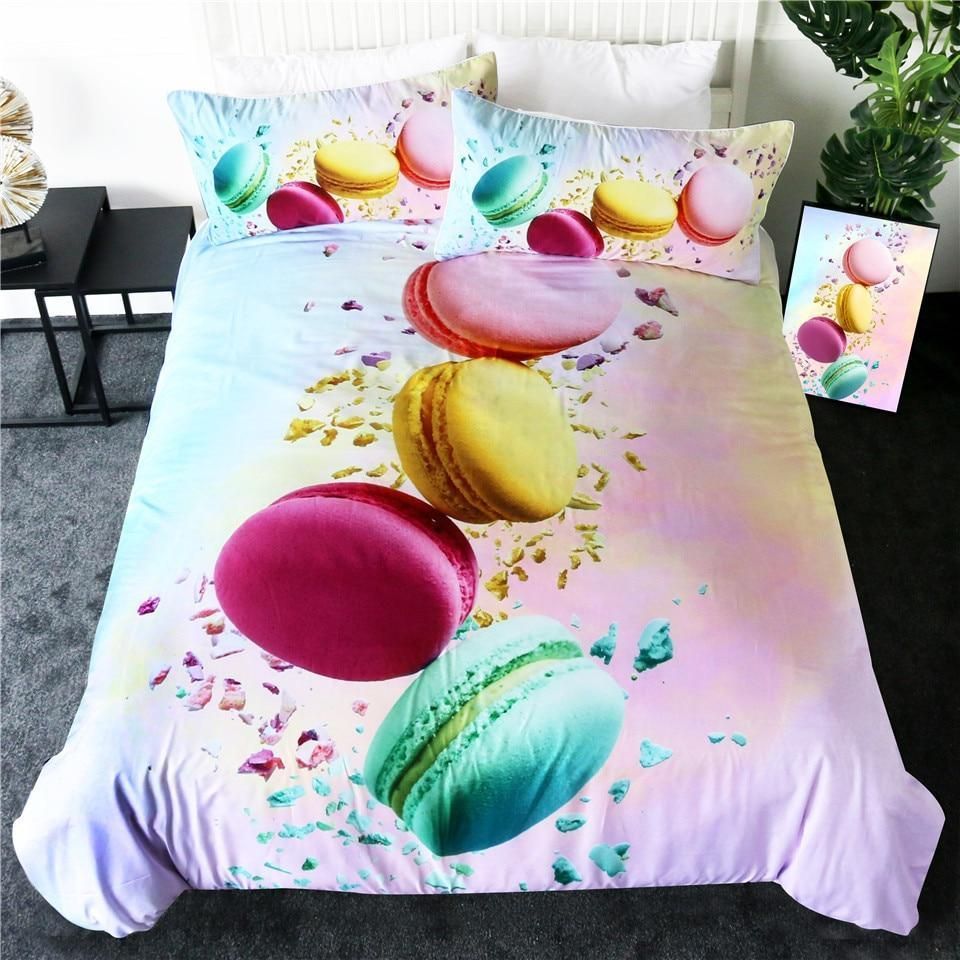 French Macaron Bedding Set
