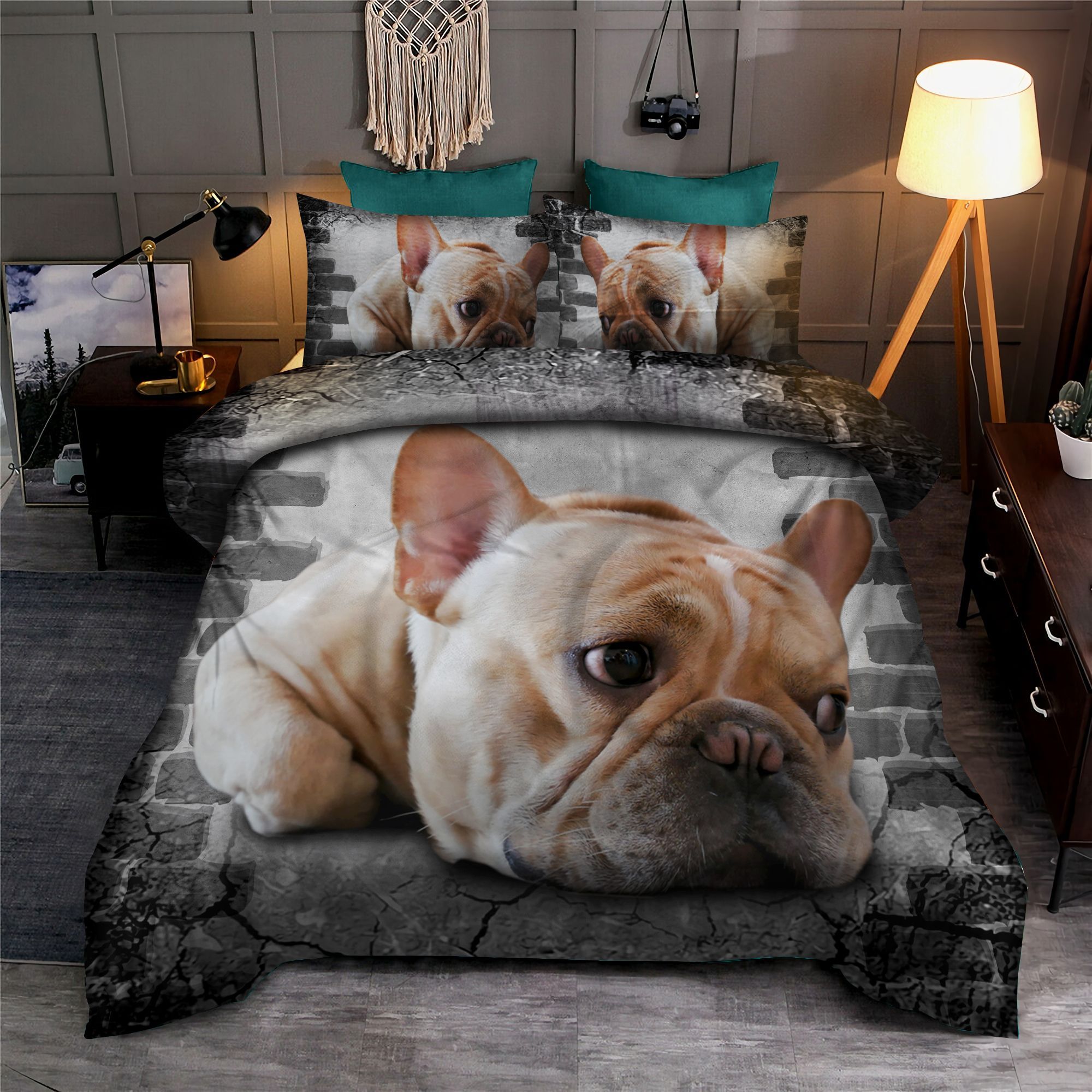 Frenchie Bull Dog Bedding Set