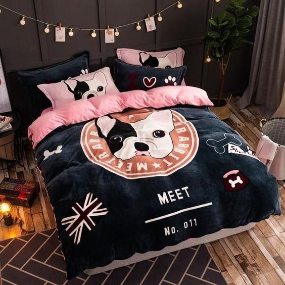 Frenchie Bulldog Bedding Set