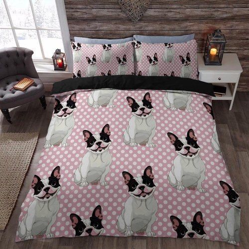 Frenchie Bulldog Write This Down Bedding Set