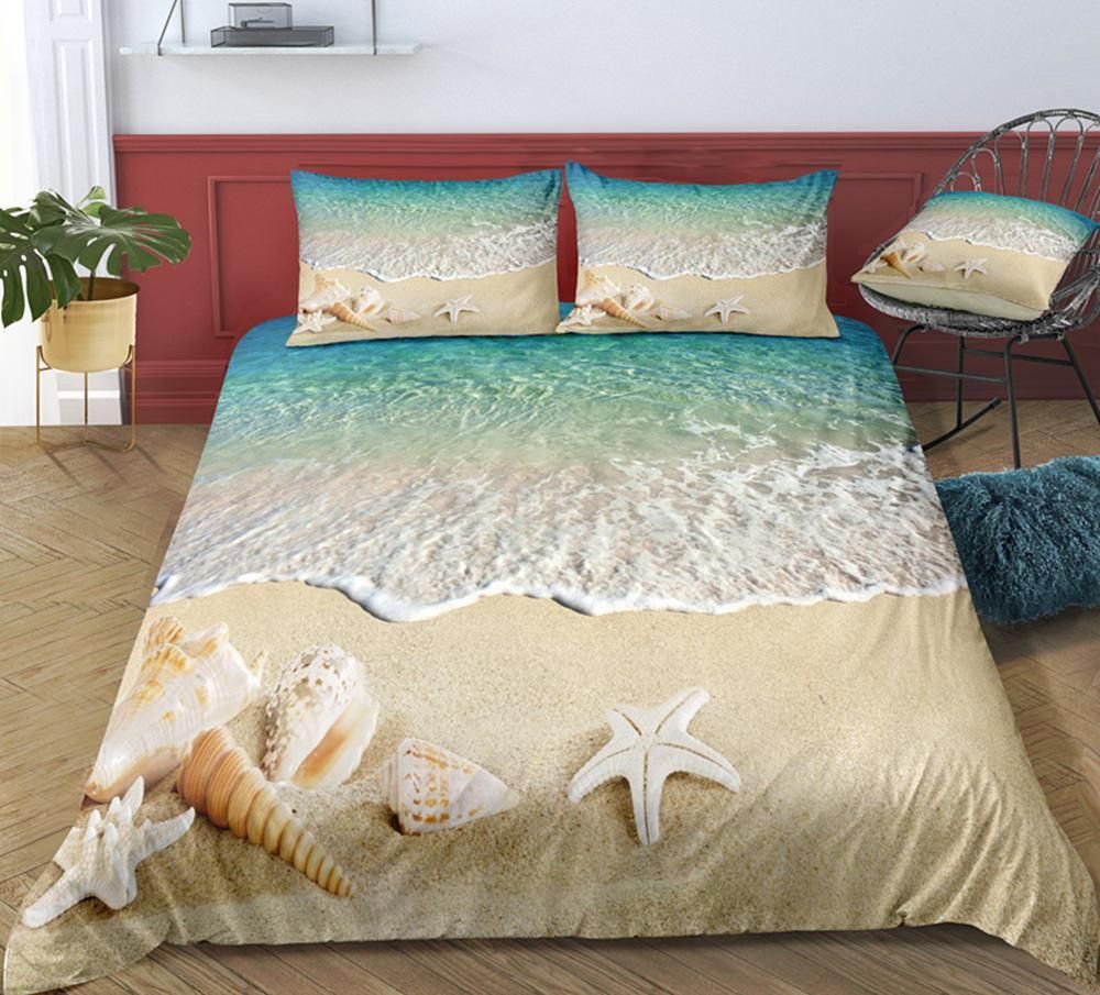 Fresh Beach Sea Bedding Set