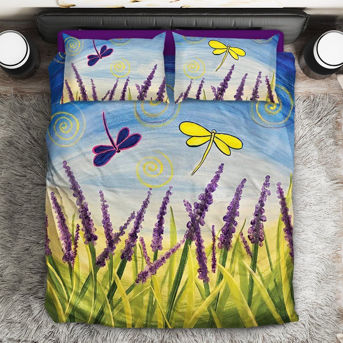 Fresh Dragonflies Bedding Set