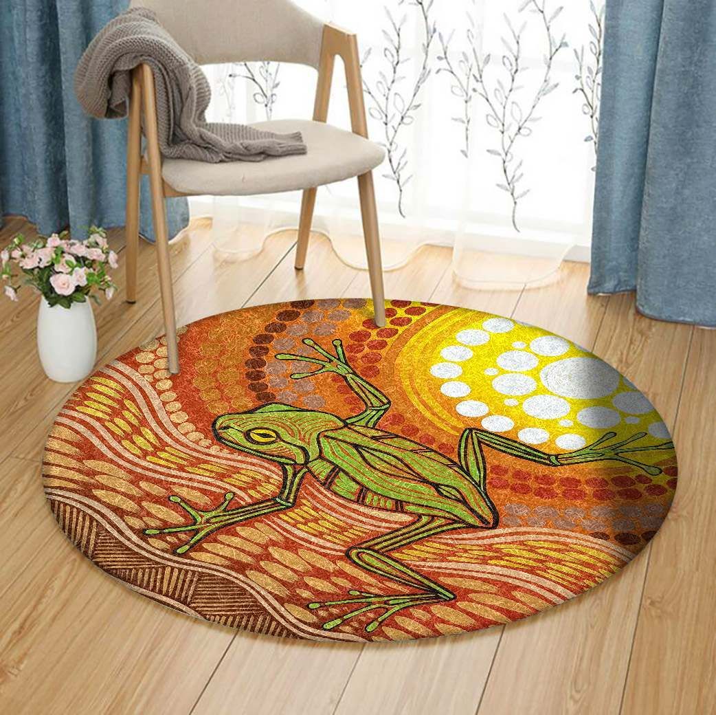 Frog Round Carpet