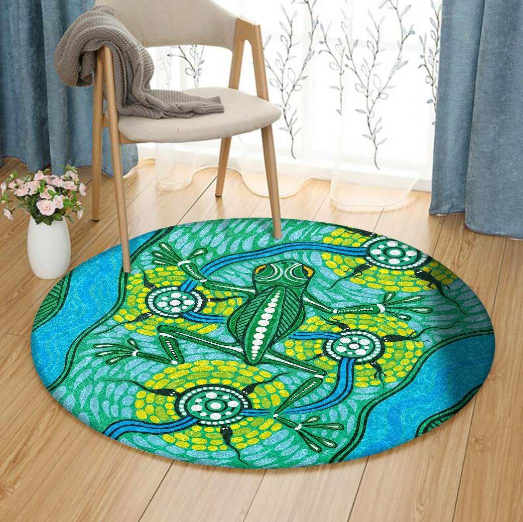 Frog Round Carpet
