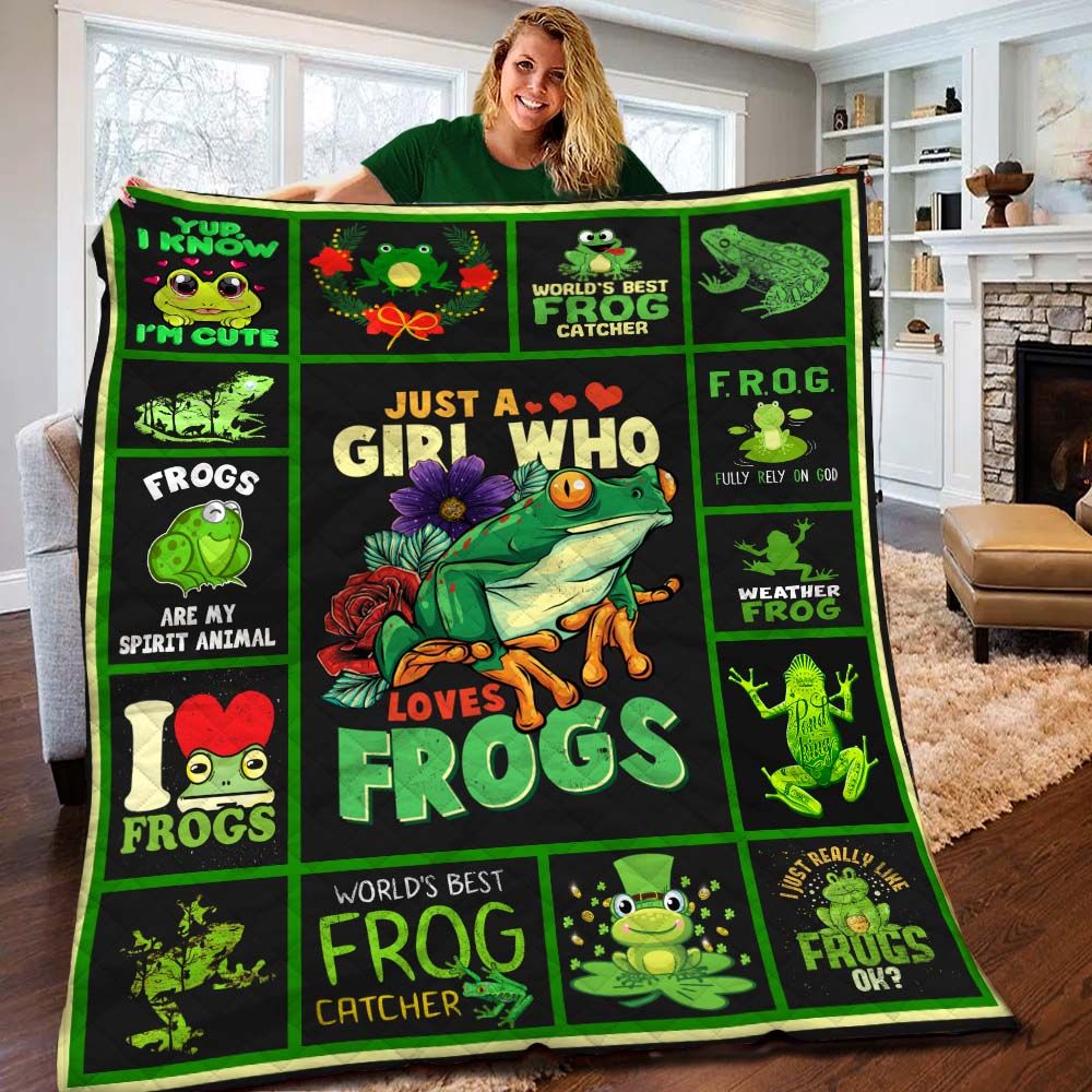 Frog BBB1710220MH Quilt Blanket