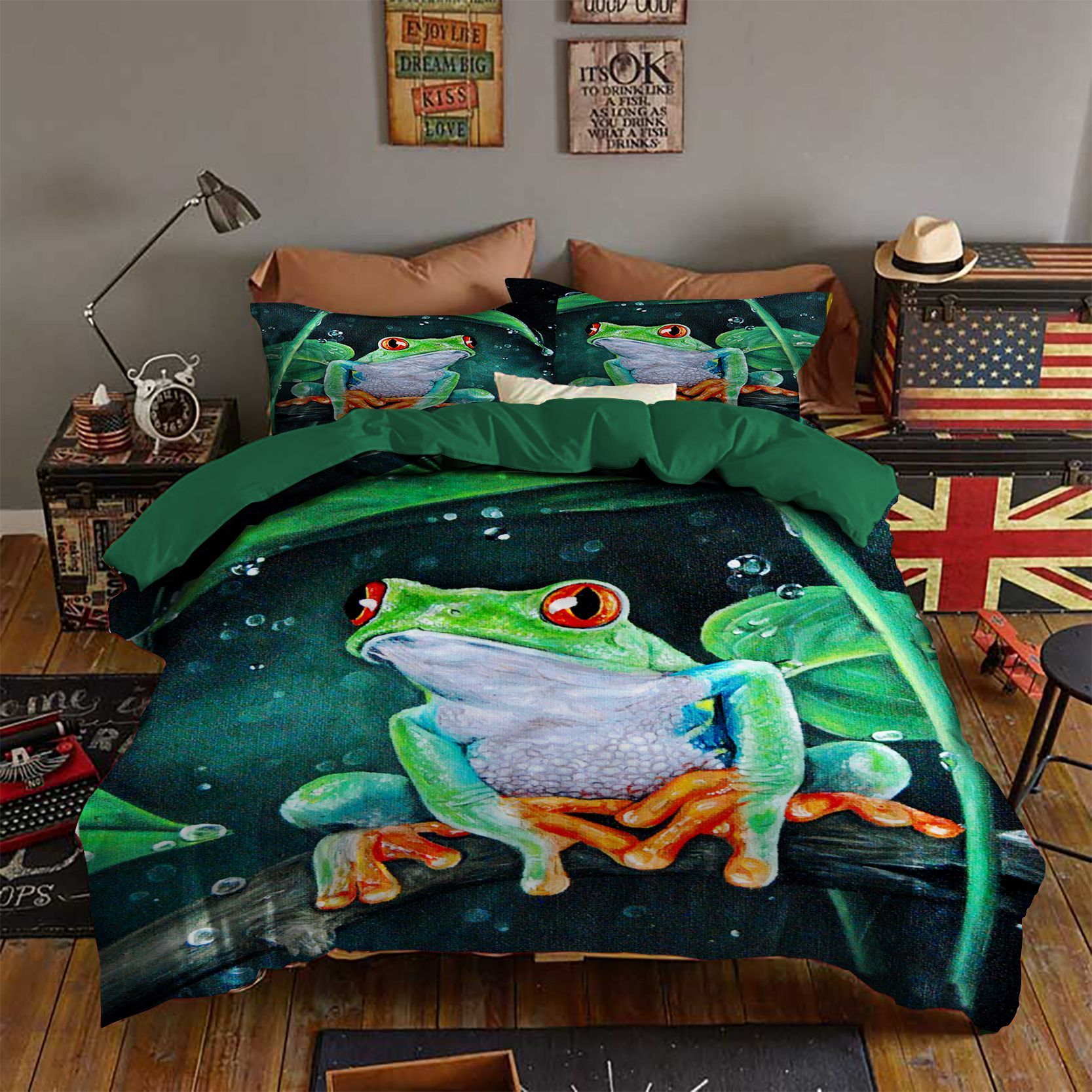 Frog Bedding Set