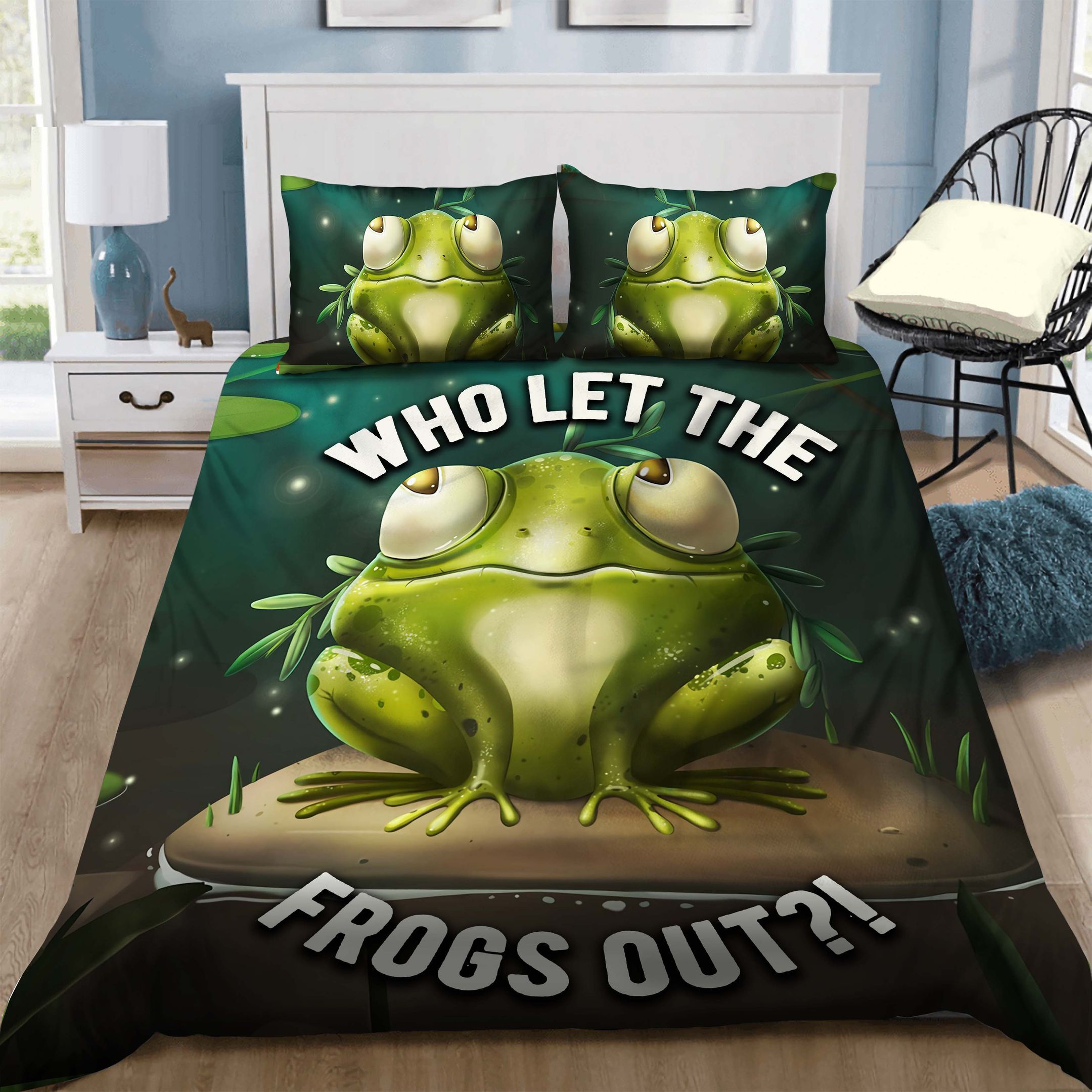 Frog Bedding Set