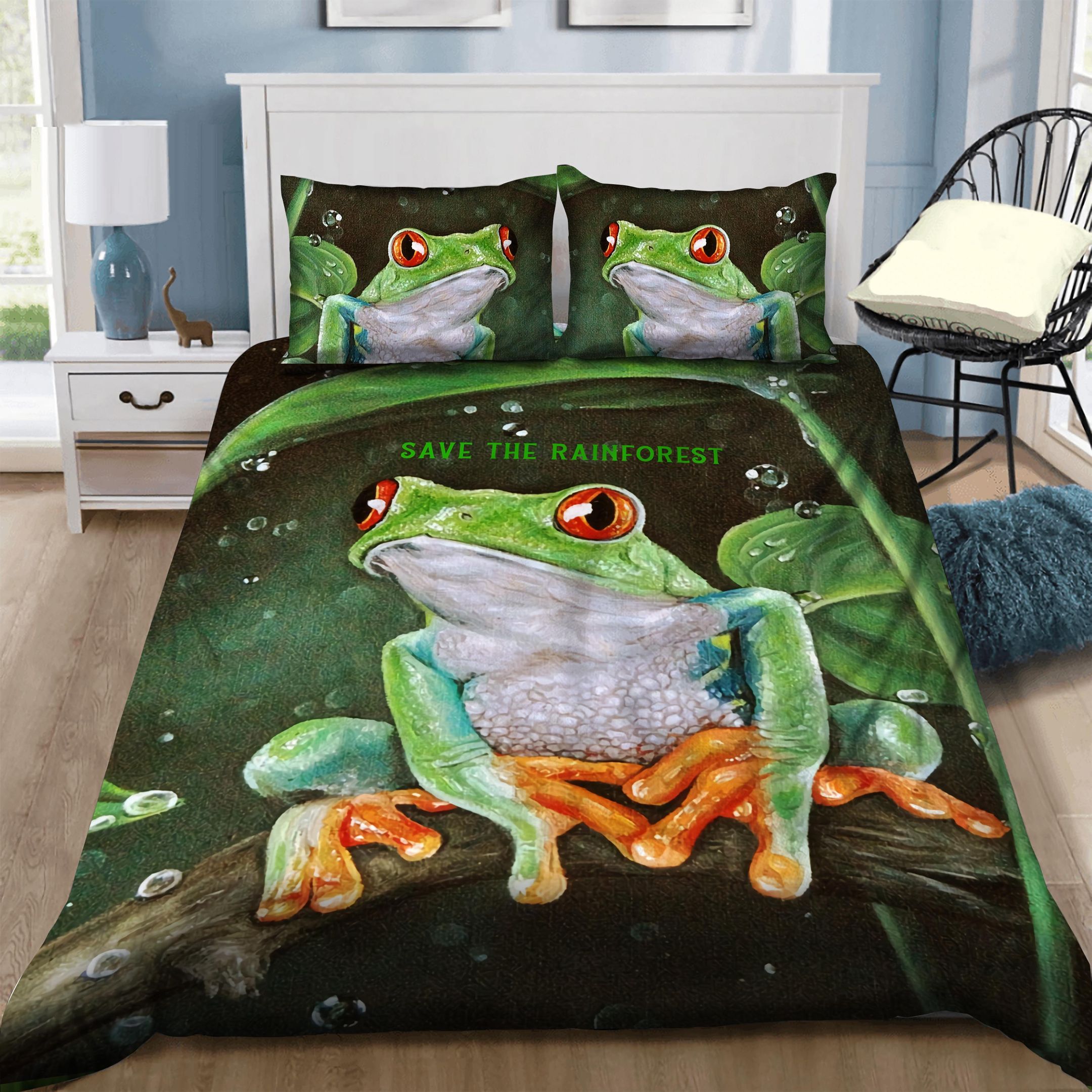 Frog Bedding Set