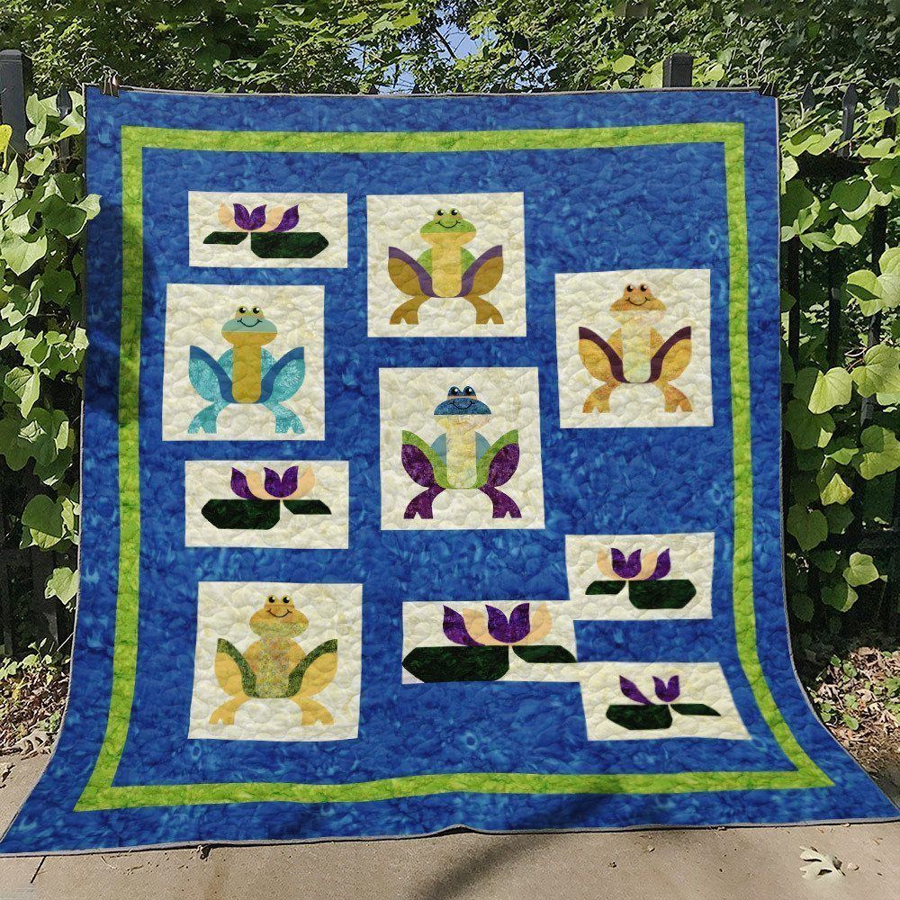 Frog BT270618 Quilt Blanket
