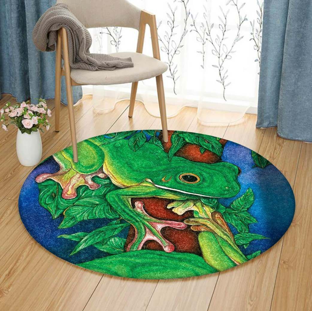 Frog Round Carpet