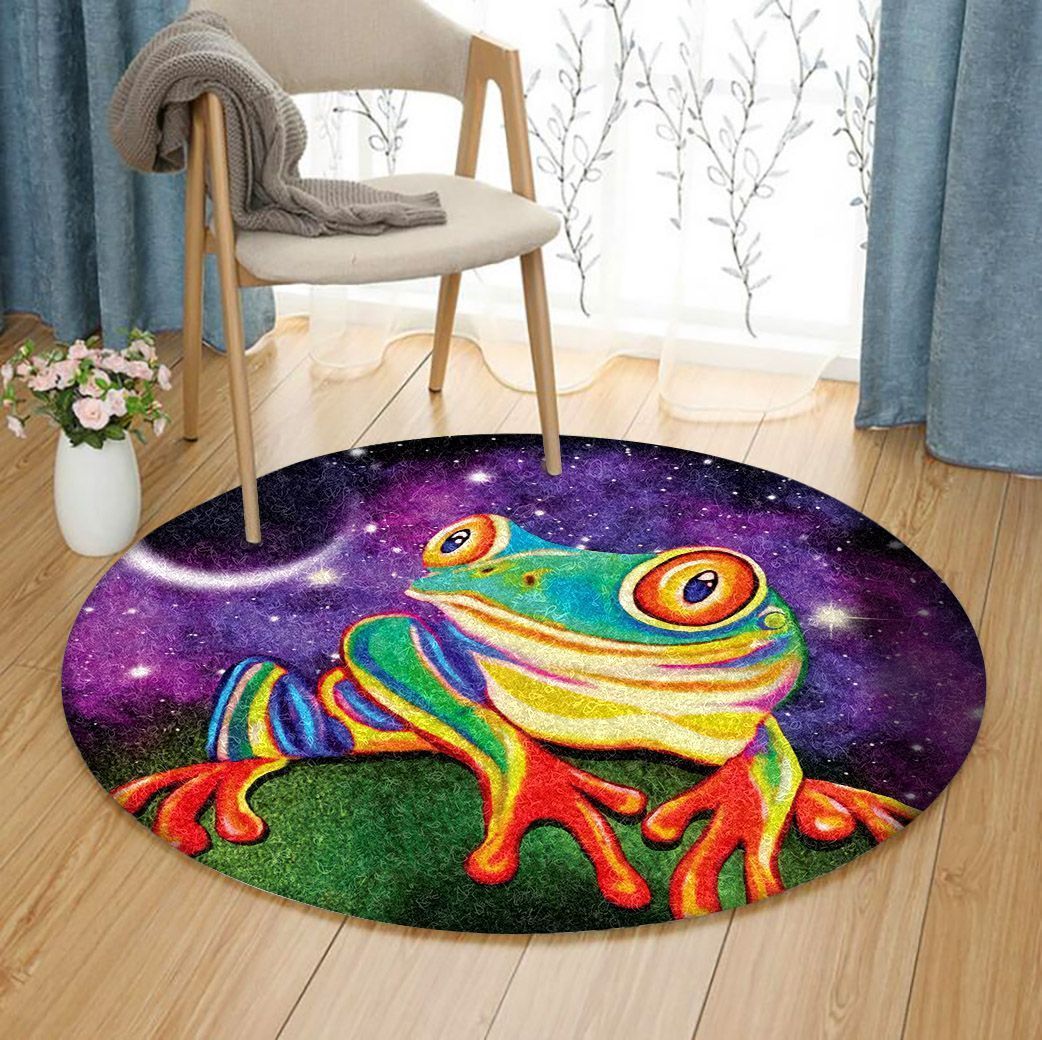 Frog Round Carpet