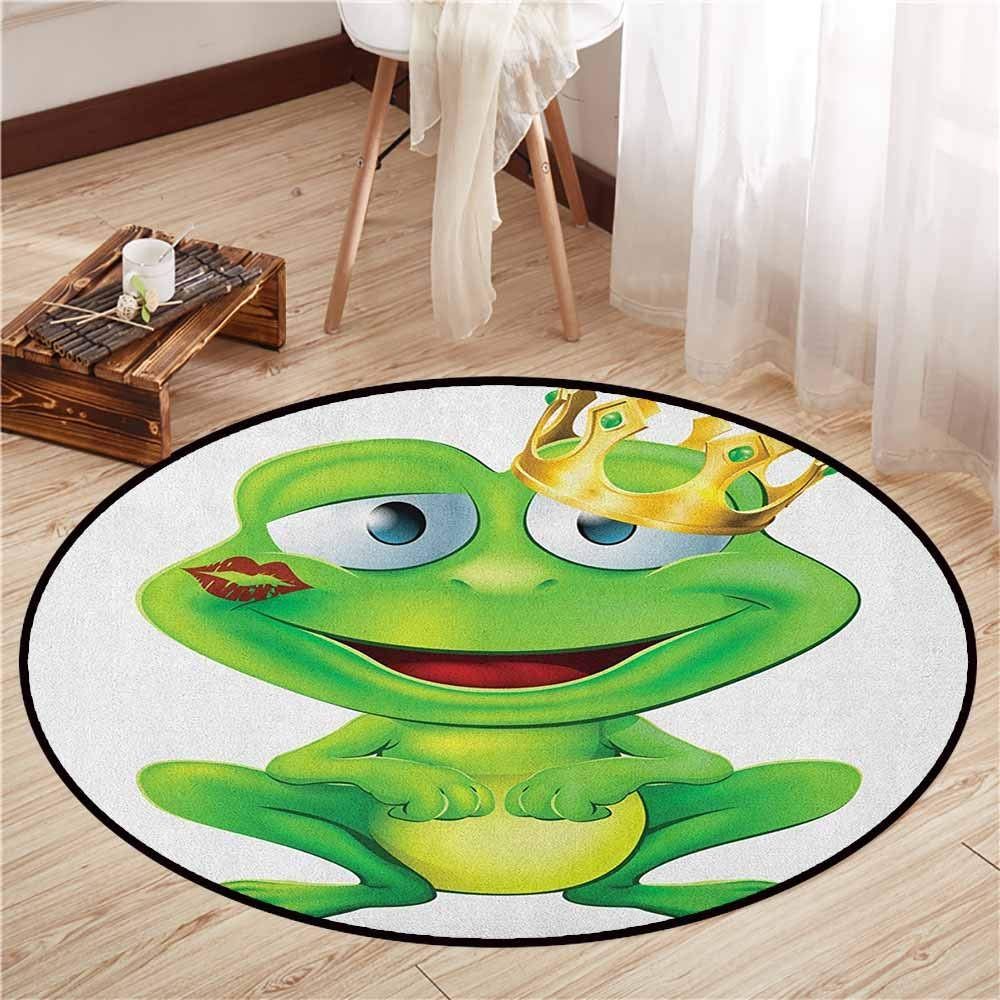 Frog Prince Round Carpet