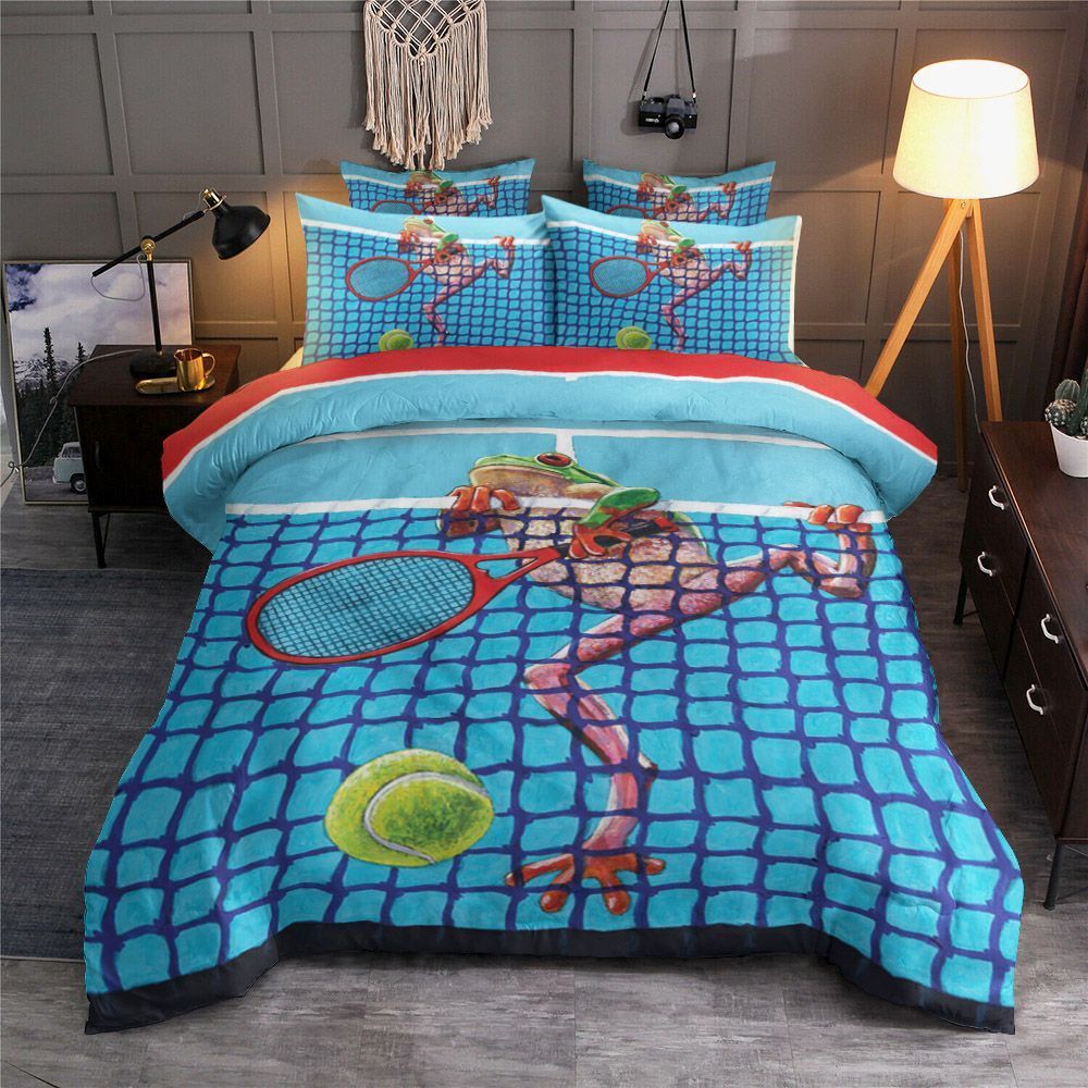 Frog Tennis Bedding Set