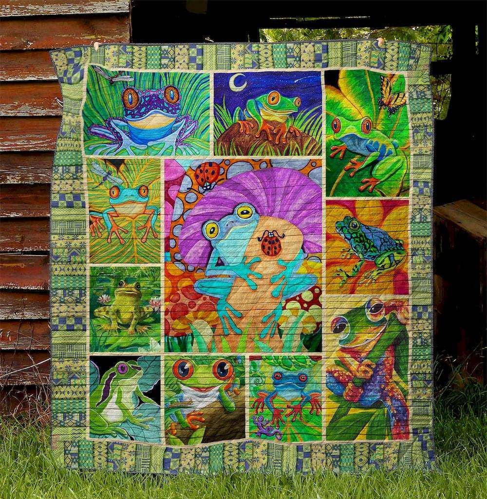 Frog TNT0604 5 Quilt Blanket