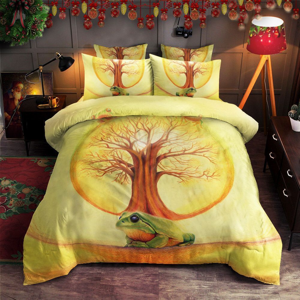 Frog Tree Bedding Set
