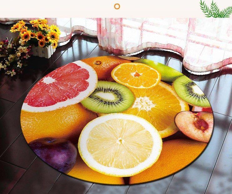 Fruit Round Carpet