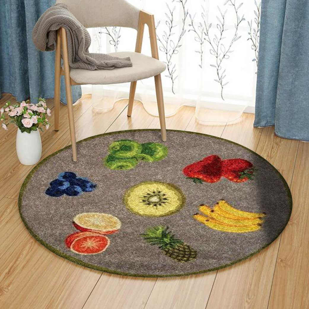 Fruit Round Carpet