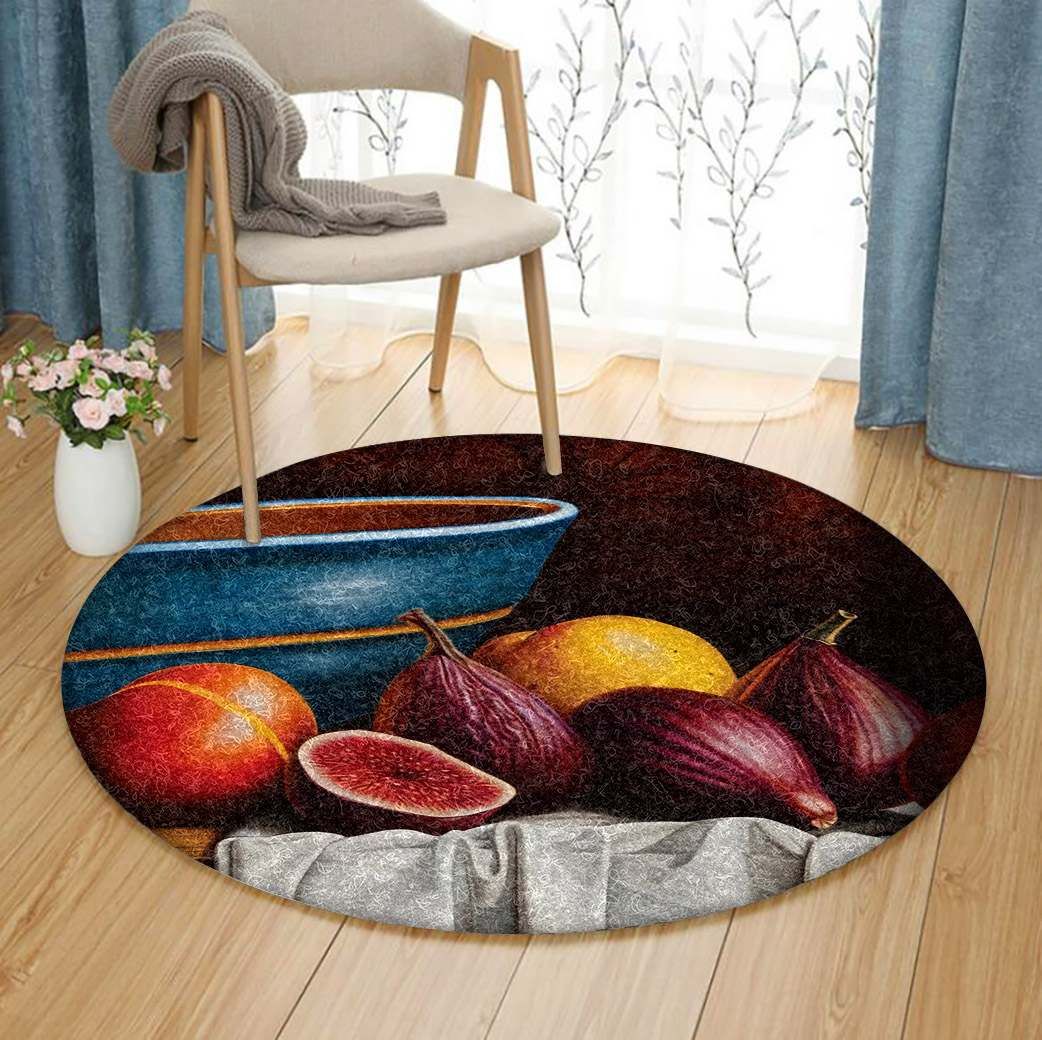 Fruits Round Carpet