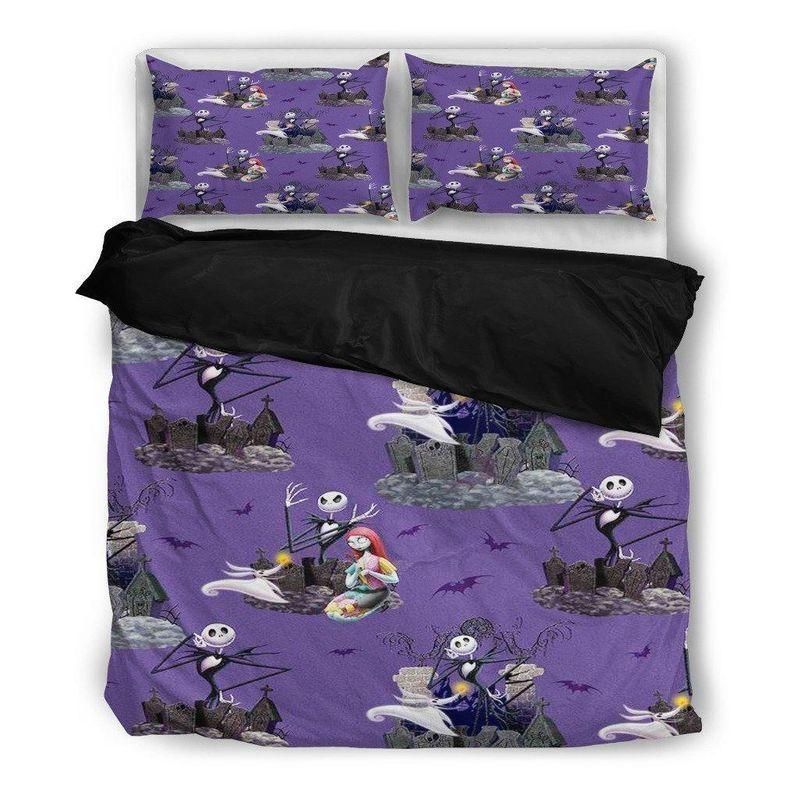 Full Of Happiness Jack Skellington Printed Bedding Set