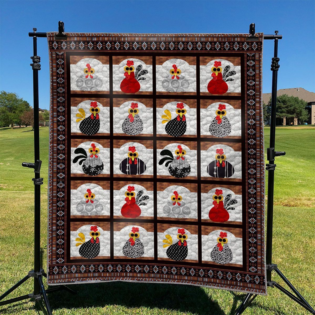 Funny Chicken GS-LD1209 Quilt Blanket