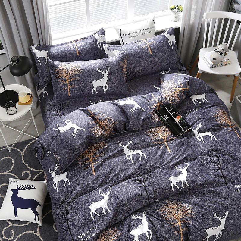 Funny Deer Bedding Set