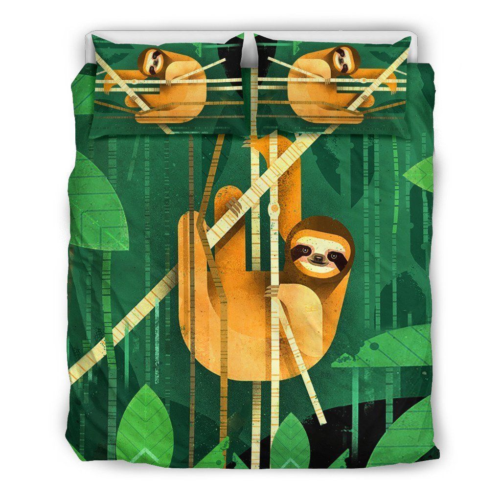 Funny Sloth Bedding Set