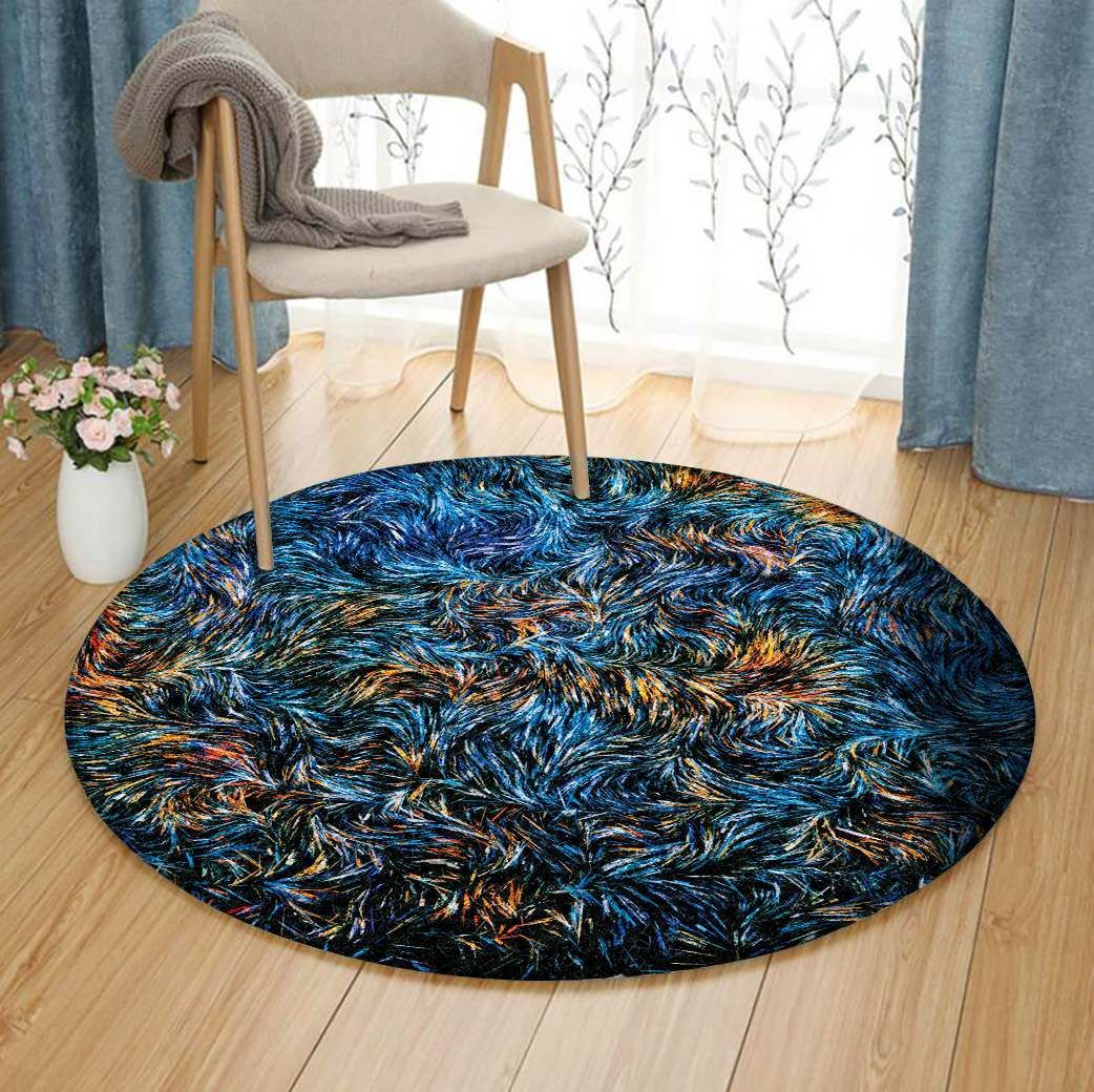 Fur Round Carpet