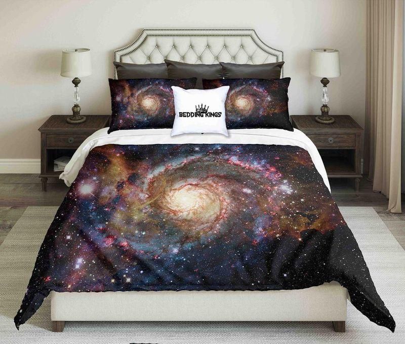 Galaxy And Nebula  Bedding Set