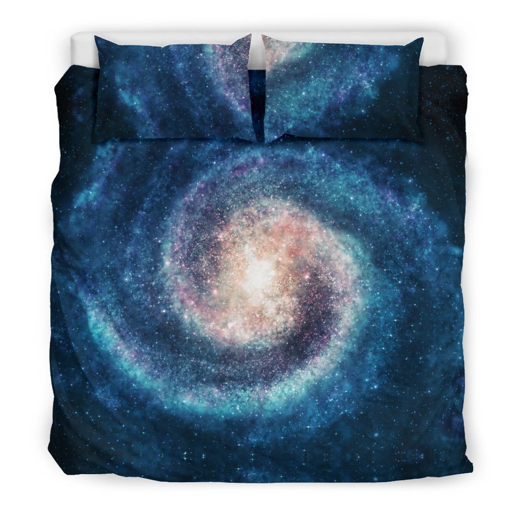 Galaxy Blue Milky Way Space Cool Design Comfortable Bedding Set