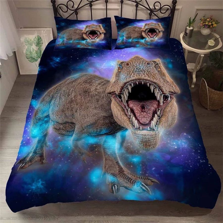 Galaxy Dinosaur Bedding Set