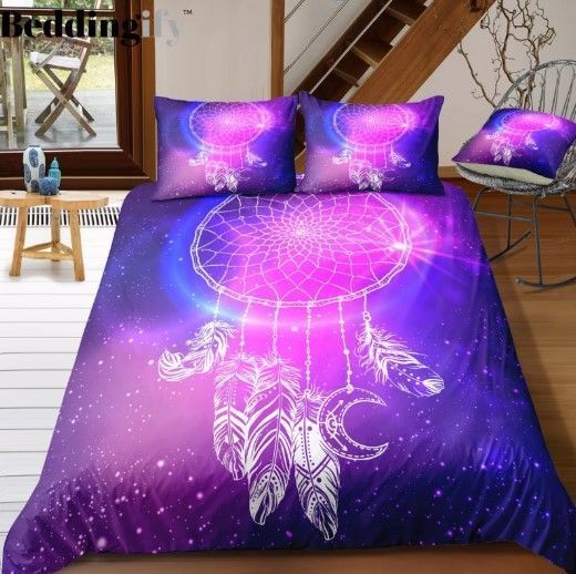 Galaxy Dreamcatcher Bedding Set