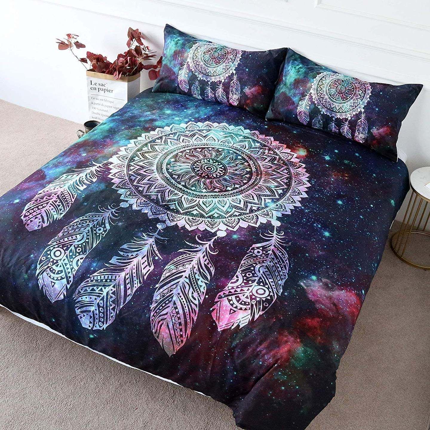 Galaxy Dreamcatcher Bedding Set