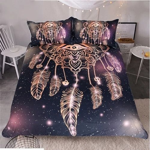 Galaxy Dreamcatcher Bedding Set