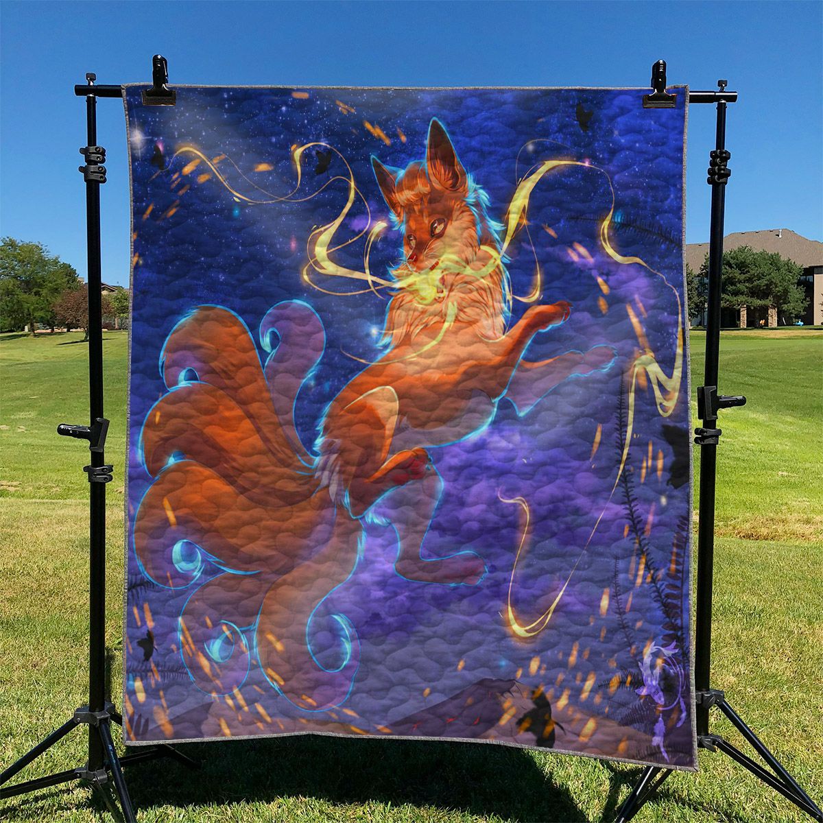 Galaxy Fox NI1411109DT Quilt Blanket