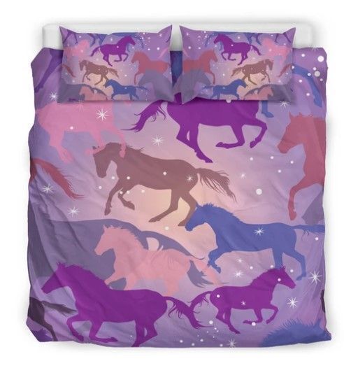Galaxy Horse Bedding Set
