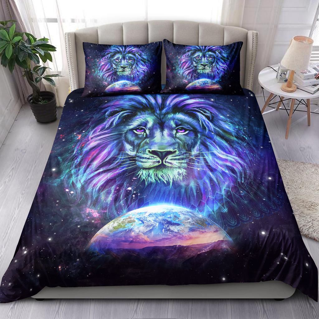 Galaxy Lion Bedding Set