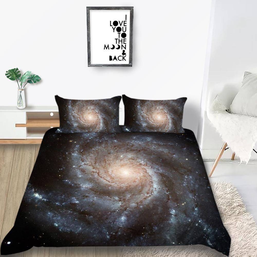 Galaxy Mysterious Fantasy Black Bedding Set