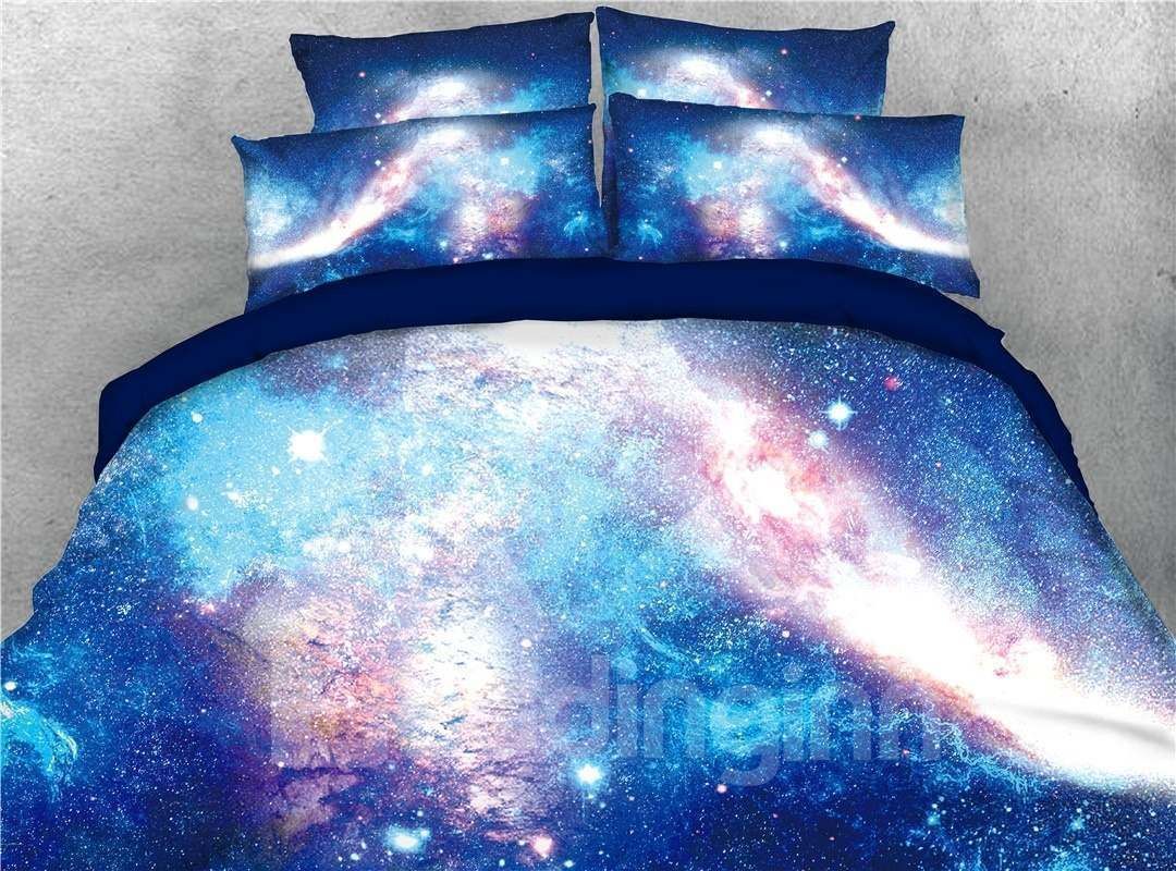 Galaxy Starry Nebula Bedding Set