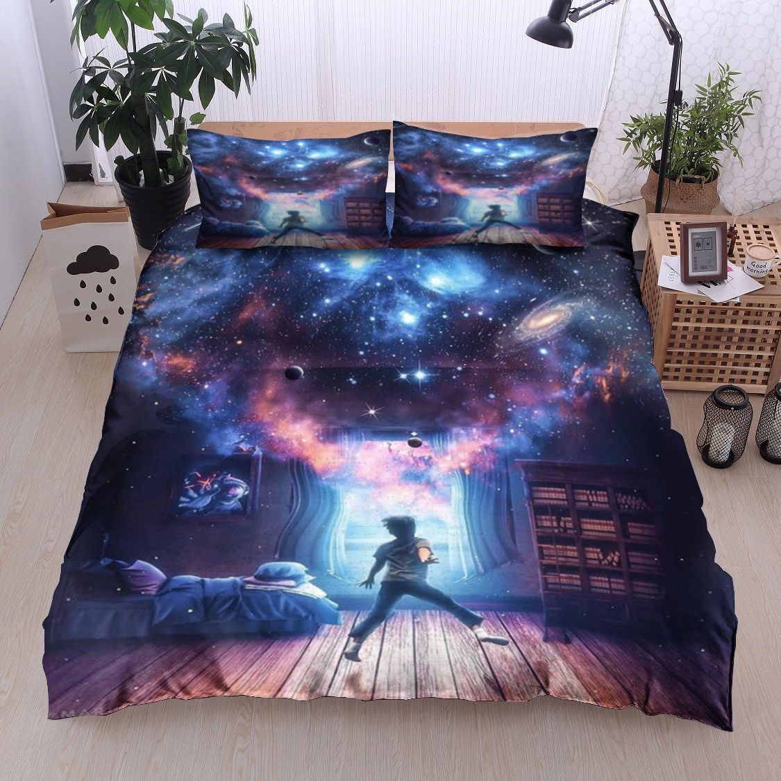 Galaxy Windows Great Universe Bedding Set