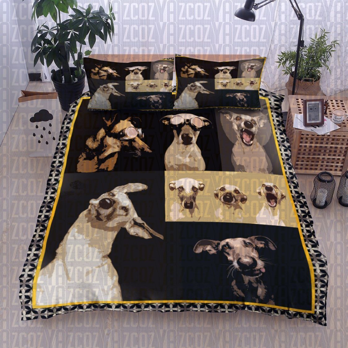 Galgo Dog Bedding Set
