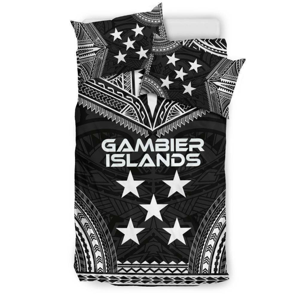 Gambier Islands Polynesian Chief Bedding Set