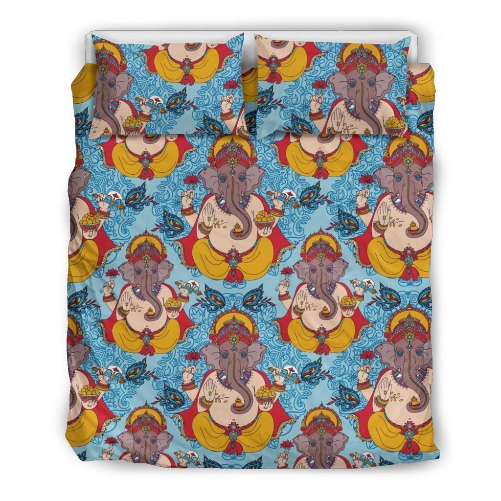 Ganesha Blue Cool Design Comfortable Bedding Set