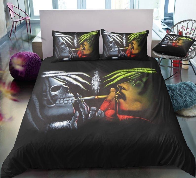 Ganjaman Skull Bedding Set