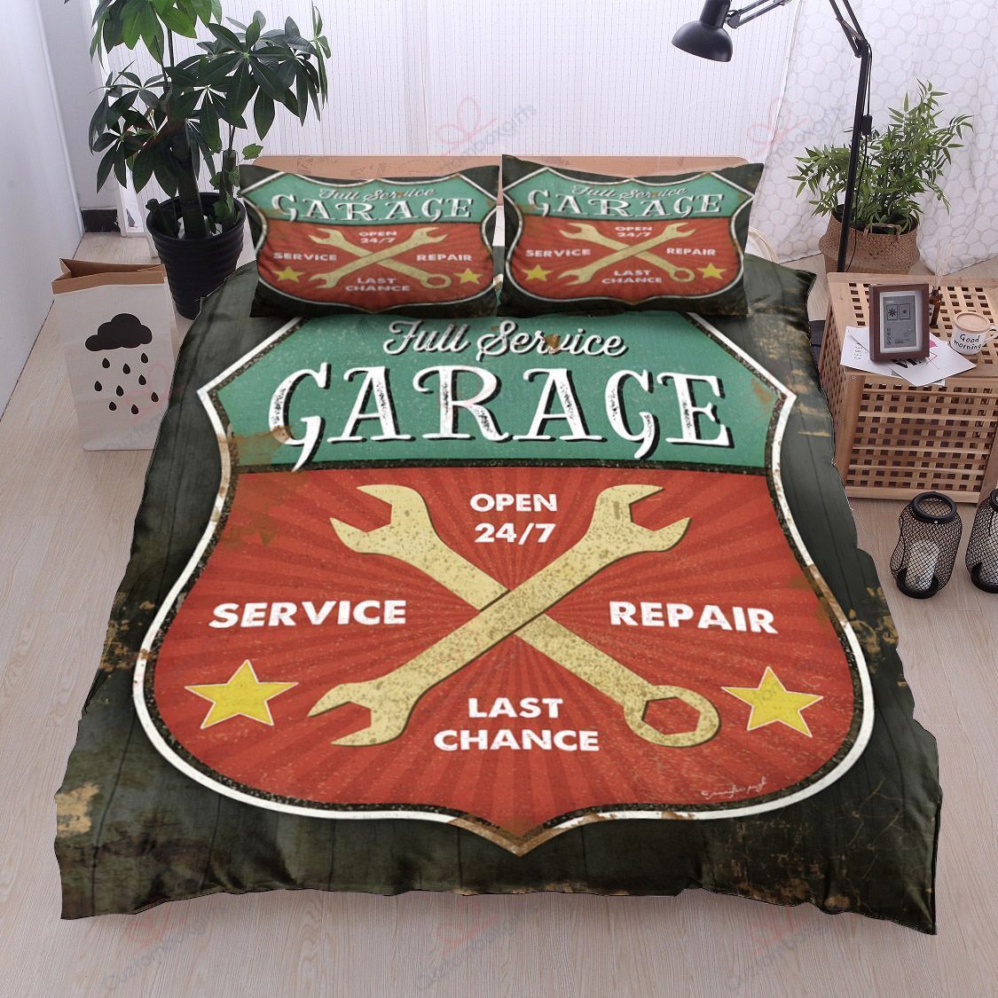 Garage Bedding Set